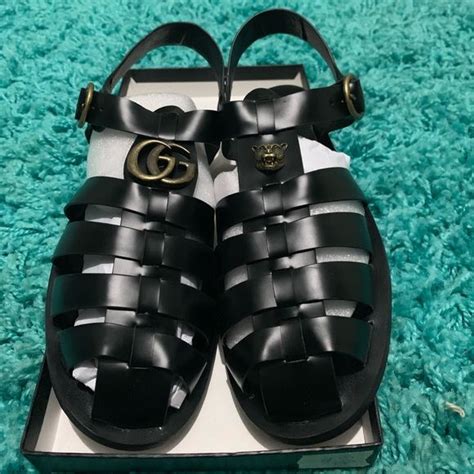 gucci sandals clearance|Gucci unisex sandals.